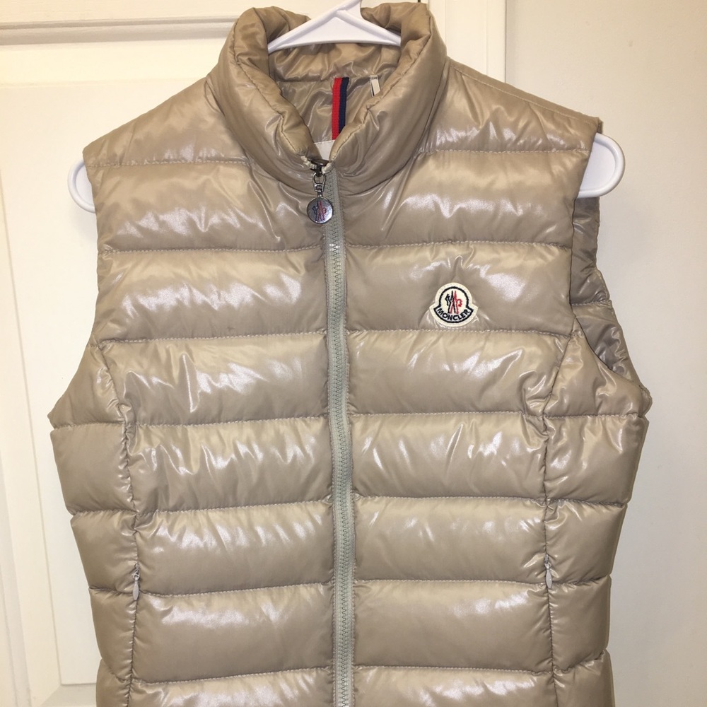 Authentic Moncler Ghany vest.